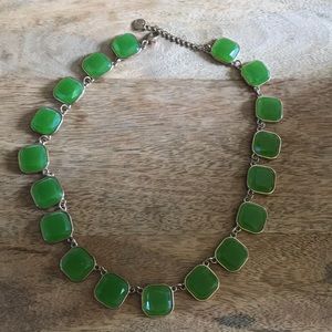 Green jewel necklace